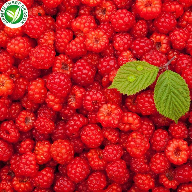 A raspberry portion needs a measured food basis before it is called too much Bright red raspberries with green leaves from the original XMSD page