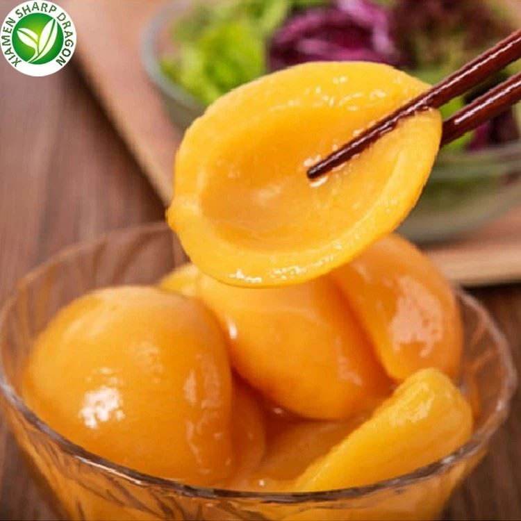 canned yellow peach syrup