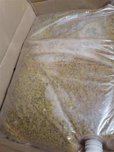 هريس فاكهة العاطفة المجمدة