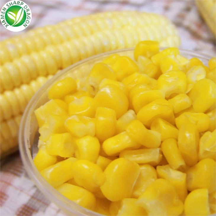 IQF Sweet Corn Kernels with Shipment Updates