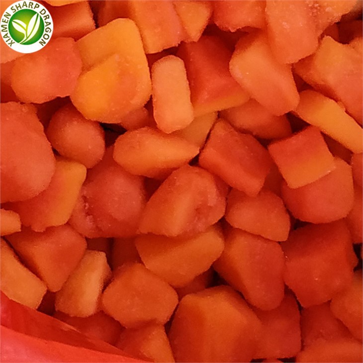 Peeling Papaya Fruit