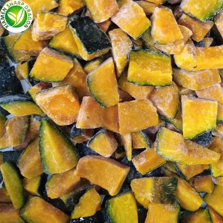 frozen green pumpkin