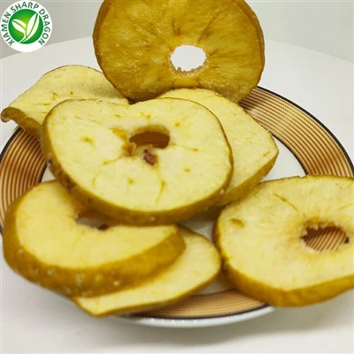 التفاح المجفف مكعبات